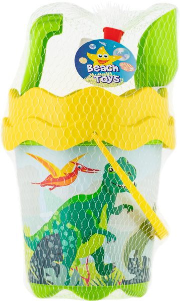 Изображение Набор 4 предметов для песка Купман в ассортименте Купман Интернэшнл сетка, 1 шт