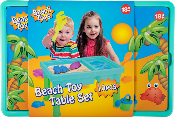 Изображение Набор для песка Купман стол с формочками Купман Интернэшнл , 1 шт