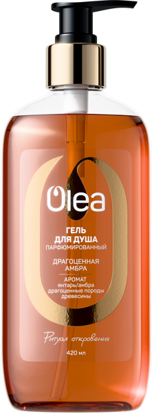 Изображение Гель для душа Олеа драгоценная амбра Коттон Клаб п/у, 420 мл