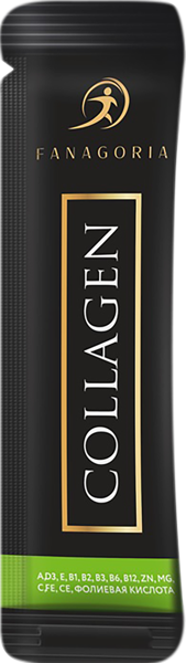 Изображение Коллаген желе Фанагория белый виноград Фуд-Инновация ООО п/у, 15 г