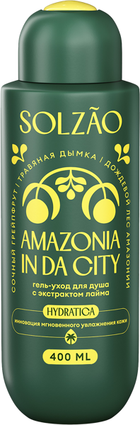 Изображение Гель для душа Солзао с экстрактом лайма Капелла ООО п/у, 400 мл
