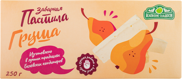 Изображение Пастила заварная Белевские сладости груша Белевские сладости кор, 250 г