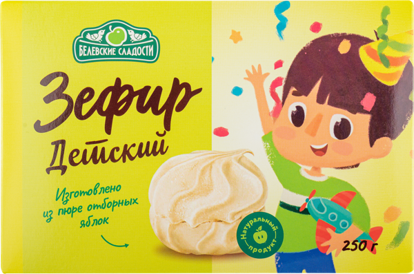 Изображение Зефир Белевские сладости детский Белевские сладости кор, 250 г