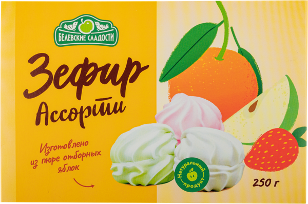 Изображение Зефир Белевские сладости ассорти Белевские сладости кор, 250 г