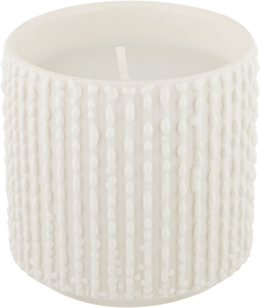 Изображение Свеча 9см декоративная Лефард капли дождя белая Лефард , 1 шт