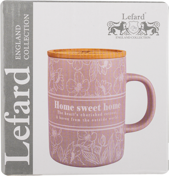 Изображение Кружка 400мл с крышкой Лефард лавин фэмили Лефард , 1 шт