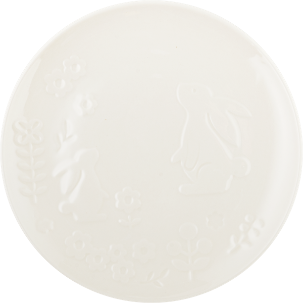 Изображение Тарелка 20,5 см Лефард сандэй кролики и цветы Лефард , 1 шт