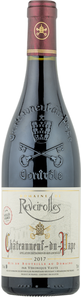 Изображение Вино красное сухое стиль №5 Гренаш купаж Шатонеф Дю Пап Кюве Вьей Винь 2017 Домен де Ревероль с/б, 0