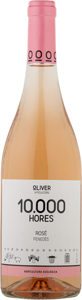 Изображение Вино розовое сухое Мерло Темпранильо Пенедес 10.000 Орес Оливер Витикульторс с/б, 0,75 л
