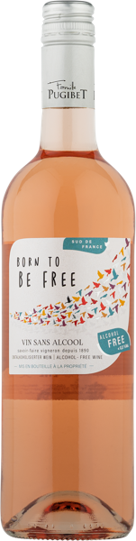 Изображение Напиток виноградосодержащий розовый п/сух безалкогольный Борн ту би Фри Розе Домен ла Коломбетт с/б,