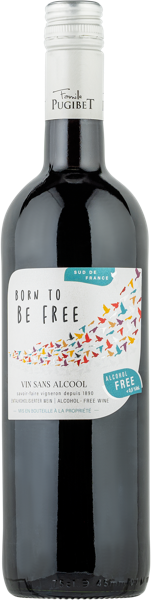 Изображение Напиток виноградосодержащий красный п/сух безалкогольный Борн ту би Фри Руж Домен ла Коломбетт с/б, 