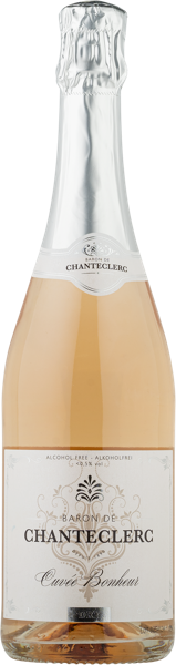Изображение Напиток виноградосодержащий игристый п/сл безалкогольный Барон де Шантеклерк Розе Домен ла Коломбетт