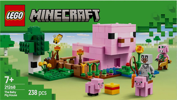 Изображение Конструктор с 7 лет 21268 Лего майнкрафт дом поросенка Лего к/у, 1 шт