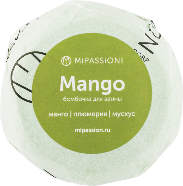 Изображение Гейзер для ванны Мипэшн зеленое манго Мипешн ООО м/у, 125 г