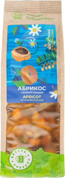 Изображение Напиток чайный Чайная библиотека абрикос облепиха ромашка ТИКОмпани м/у, 100 г