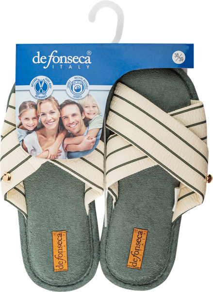 Изображение Тапочки женские 36-41 Де Фонсека Фоссано WB54RU Де Фонсека м/у, 1 пара