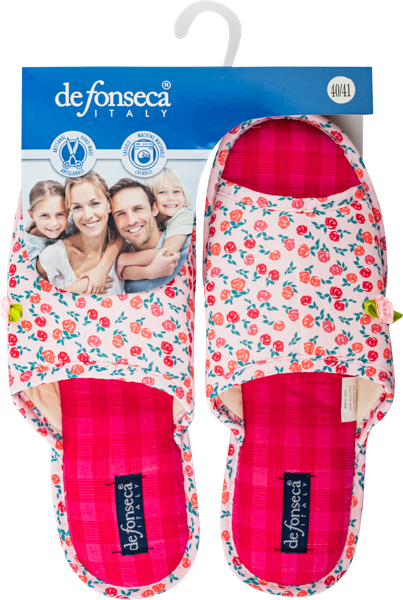 Изображение Тапочки женские 36-41 Де Фонсека Бари W06RU Де Фонсека м/у, 1 пара