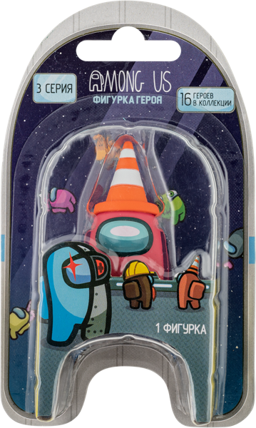 Изображение Фигурка Амонг ас 3 серия ПиЭмАй п/у, 1 шт
