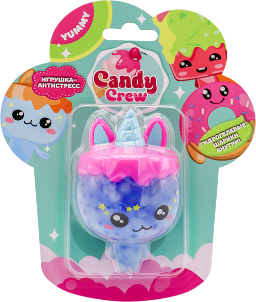 Изображение Игрушка антистресс Фанки тойс шелли конфетная команда Шанту Шенгай п/у, 1 шт
