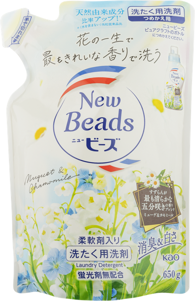 Изображение Средство для стирки запаска Нью бидс аромат ландыша Лайон Корпорейшн м/у, 650 мл