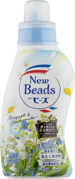 Изображение Средство для стирки жидкое Нью бидс аромат ландыша Лайон Корпорейшн п/у, 740 мл