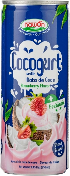 Изображение Напиток молочный негаз Кокогурт Кокос клубника пребиотик Навон Фуд п/б, 0,25 л