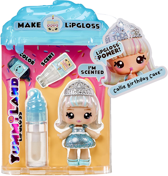 Изображение Набор для изг блеска для губ Яммиленд кукла келли кейк МГА п/у, 1 шт