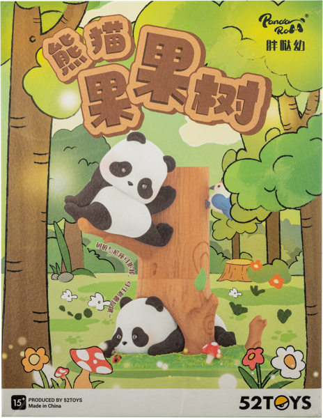 Изображение Фигурка восхождение на фрукт дерево 52тойс панда ролл 52тойс к/у, 1 шт