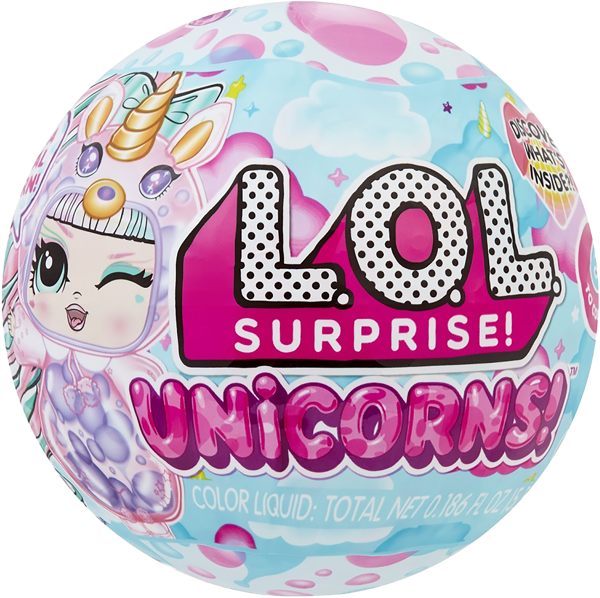 Изображение Игрушка сюрприз Лол единороги с аксессуарами МГА п/у, 1 шт