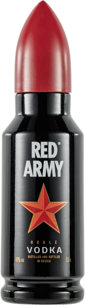 Изображение Водка Спирт Альфа 40% Ред Арми рай Пермалко с/б, 0,5 л
