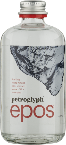 Изображение Вода газ рН 7,75 Петроглиф Эпос питьевая Петроглиф с/б, 0,375 л