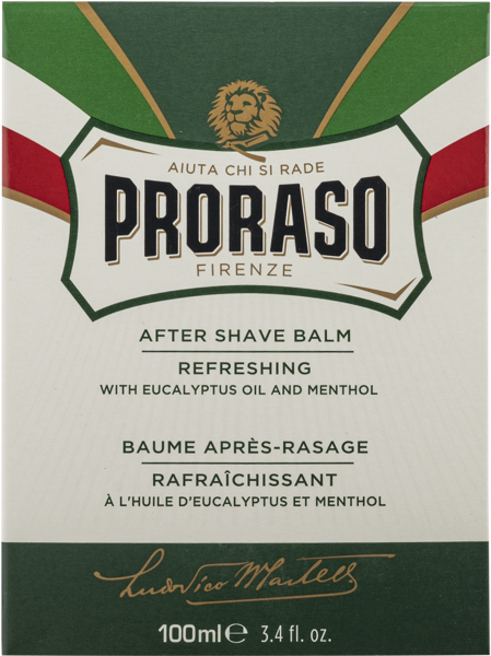 Изображение Бальзам после бритья Прорасо эвкалипт и ментол Прорасо-Людовико к/у, 100 мл