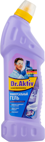 Изображение Средство чистящее для унитаза Доктор эктив универсальное Хаусхерц Корпорэйшн п/у, 750 мл