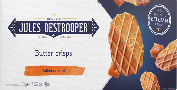 Изображение Печенье в глазури Жюль Деструпер соленая карамель Деструпер кор, 100 г