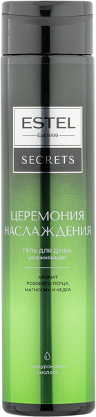 Изображение Гель для душа Эстель сикретс церемония наслаждения Юникосметик п/у, 300 мл