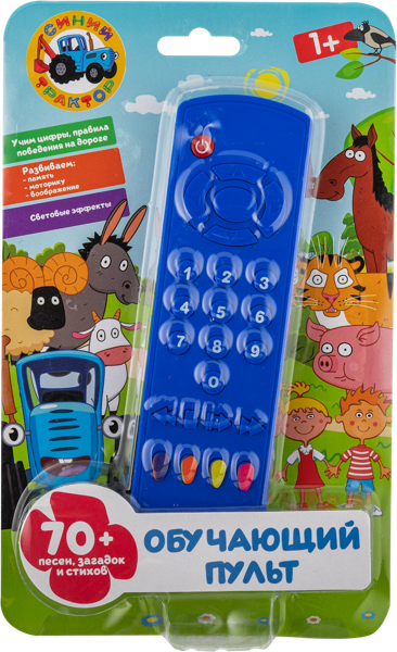 Изображение Игрушка звук Умка пульт синий трактор Шанту Сити к/у, 1 шт
