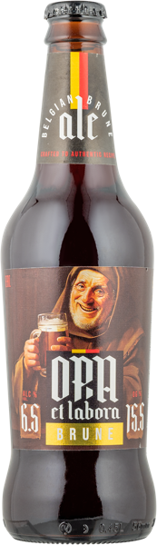 Изображение Пиво темное Лагер 6,5% Ора Эт Лабора брюн Очаково с/б, 0,45 л