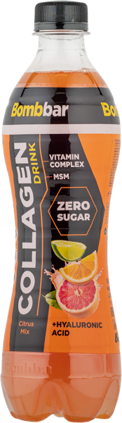 Изображение Напиток негаз Коллаген Бомббар цитрусовый микс Натуральные напитки п/б, 0,5 л