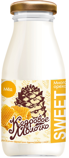 Изображение Молоко кедровое САВА с медом САВА ТПК с/б, 200 мл