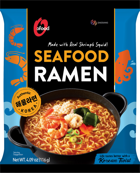 Изображение Лапша быстрого приготовления Даесанг морепродукты Джинмайланг фактори м/у, 116 г