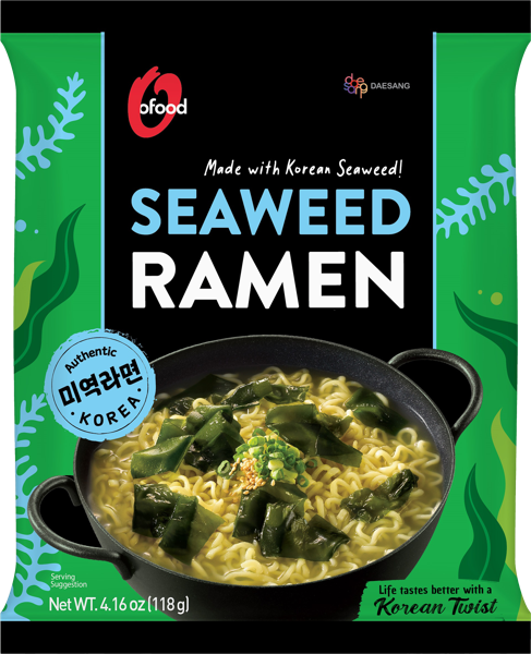 Изображение Лапша быстрого приготовления Даесанг морские водоросли Джинмайланг фактори м/у, 118 г
