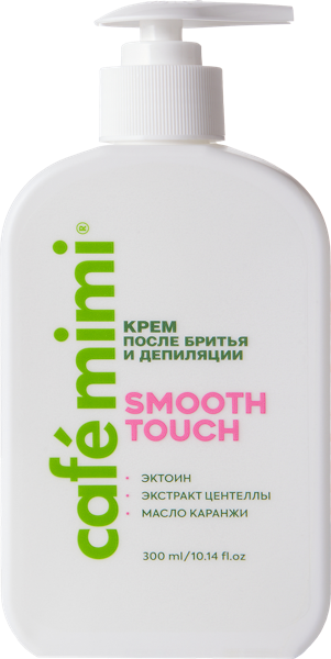 Изображение Крем после бритья женский Кафе мими сму тач ДизайнСоап п/у, 300 мл