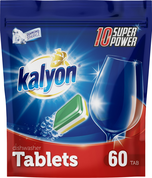 Изображение Таблетки для ПММ Калион все в одном Эндекс Кимья м/у, 60 шт