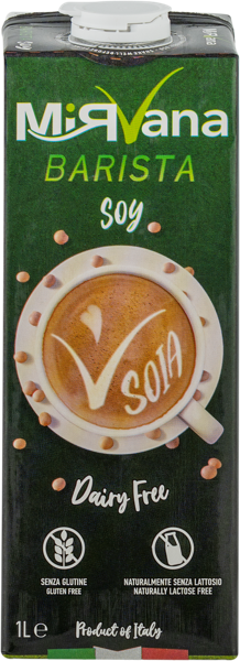 Изображение Напиток соевый Мирвана бариста Интернешнл Фуд т/п, 1 л