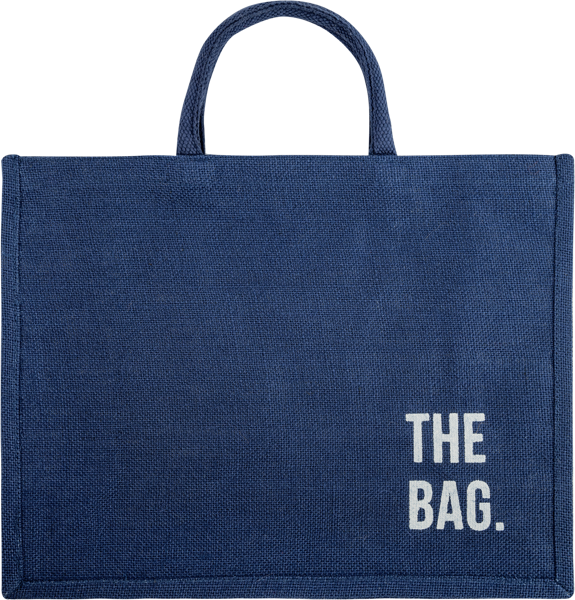 Изображение Сумка 43х34х19см Джутовая синяя Армимпекс , 1 шт