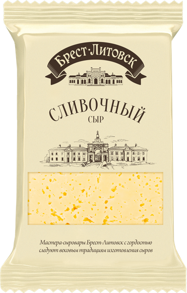 Изображение Сыр 50% Брест-Литовск сливочный Савушкин продукт м/у, 200 г