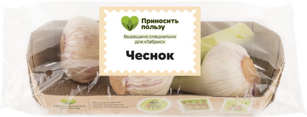 Изображение Корнеплод Краснодарский край Табрис чеснок молодой Кубанские поля подложка, 3 шт