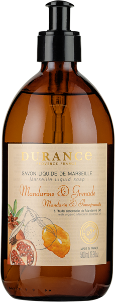 Изображение Мыло жидкое для рук Дюранс мандарин и гранат Дюранс стекло, 500 мл
