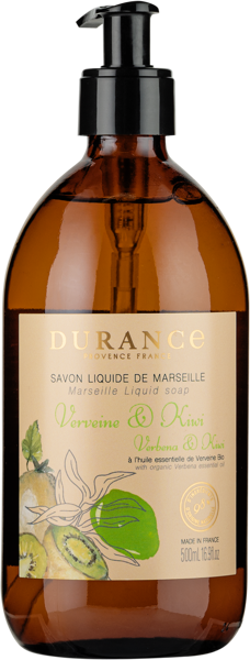 Изображение Мыло жидкое для рук Дюранс вербена и киви Дюранс стекло, 500 мл
