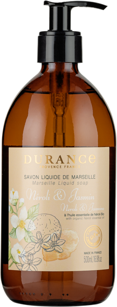 Изображение Мыло жидкое для рук Дюранс нероли и жасмин Дюранс стекло, 500 мл